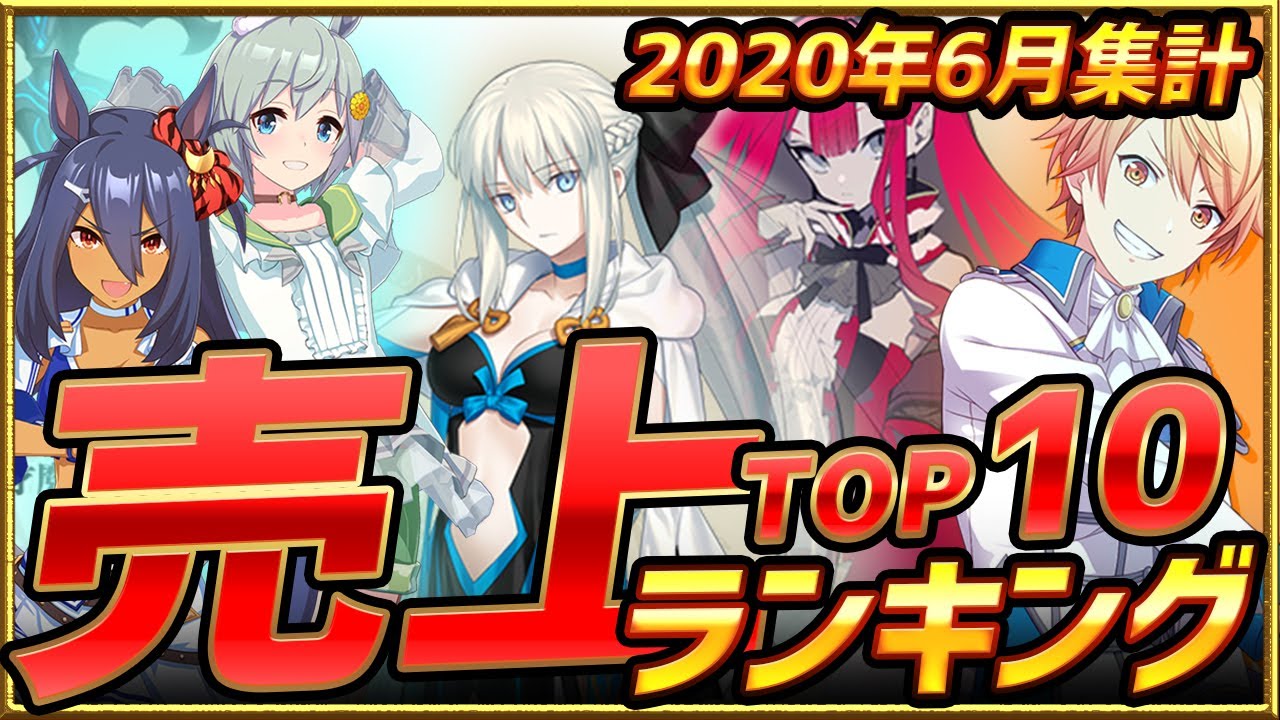 スマホゲーム 21年6月ゲームアプリ売上ランキングベスト10 セルラン 映画 妖怪学園y 猫はheroになれるか 最新のゲームニュース