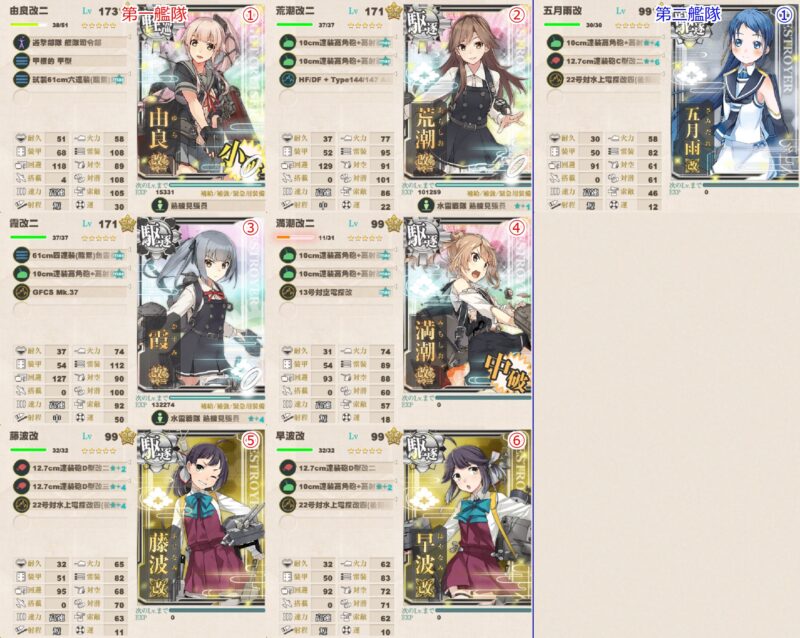 戦力ゲージ2開放(2) 遊撃部隊