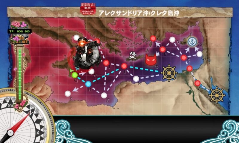 E-1のマップと特効
